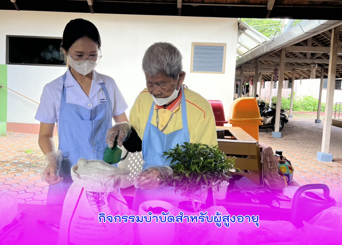 กิจกรรมบำบัดสำหรับผู้สูงอายุ