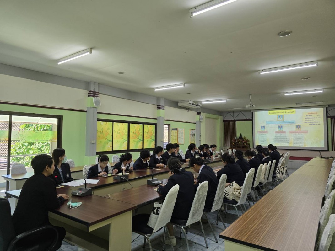 ต้อนรับอาจารย์และนักศึกษาพยาบาลชั้นปีที่ 3 คณะพยาบาลศาสตร์แมคคอร์มิค มหาวิทยาลัยพายัพ